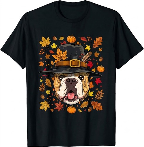 Thanksgiving american bulldog - thanksgiving,