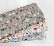 Woodland rabbit fabric - woodland,