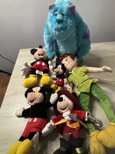 Disney plush lot mickey - disney, 6