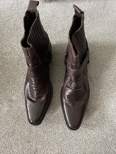 Maverick brown leather cowboy - maverick,