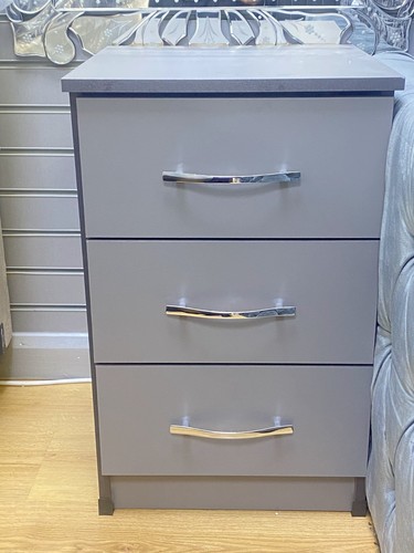 Modern wooden bedside table - wooden,