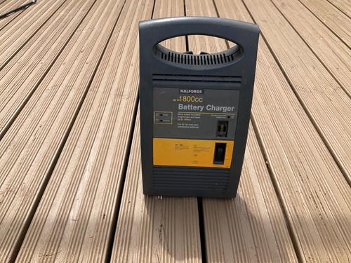 Halfords battery charger
