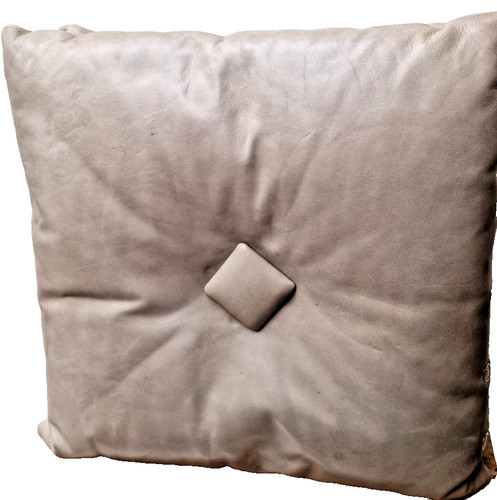 Two very soft leather - two, cushions