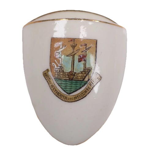Goss crested china weymouth - crested,