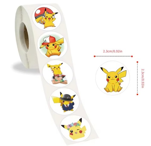 Pokemon stickers pikachu new - stickers,