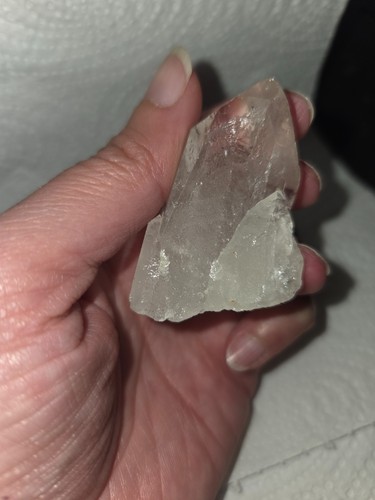 Clear quartz approx 2lb - 2lb,, real