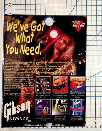 1994 gibson strings guitar - 1994,