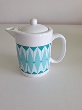 Teapot Bone China 1 Or 2 Person Geometric Design New