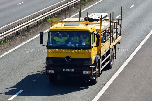 Truck photo 12x8 mercedes - truck,
