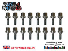 16 x Flat Seat Wheel Bolts