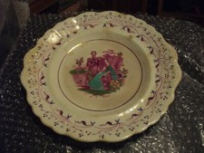 Rare Early Victorian - Queen Victoria & Prince Albert Commemorative Plate (22cm)