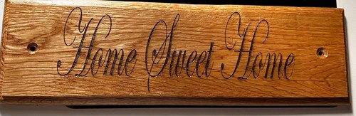 Home sweet plaque - sweet,