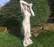 Outdoor girl sculpture