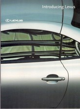 Lexus Range 2002-03 UK Market Sales Brochure IS GS LS SC RX 200 300 430