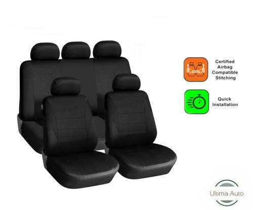 Pcs full set black fabric - pcs,