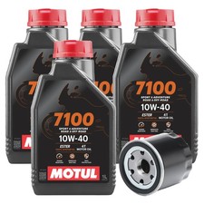 Service Oil MOTUL Kawasaki ZX636 B1-B2 (ZX6-R Ninja) 03-04 + Oil Filter Spec