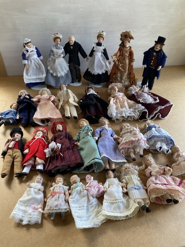 Dolls house porcelain - dolls,