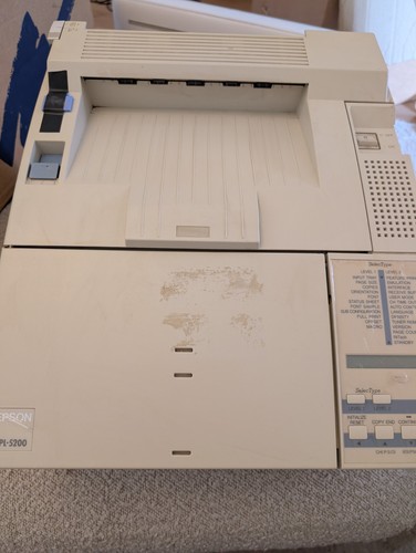 Epson epl 5200 vintage laser - vintage,
