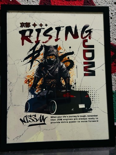 Infinity jdm drift king framed - jdm,