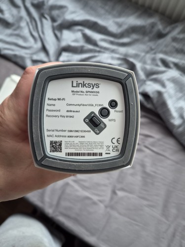 Community fibre linksys - community,