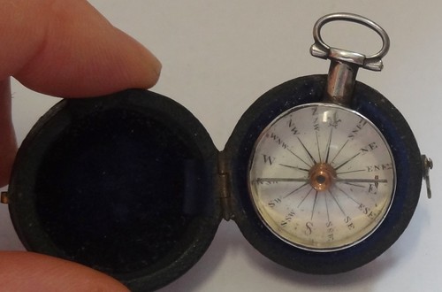 Georgian pocket compass - pocket, a