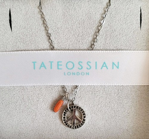 Tateossian peace black - peace, spinel
