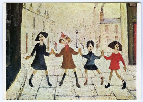 Art postcard s lowry - s,