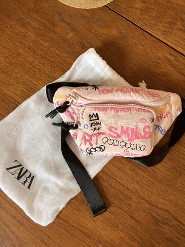 Zara graffiti print - zara, nylon