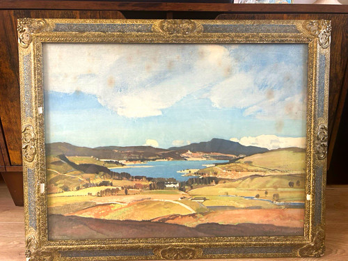 Watson loch rannoch - loch, framed