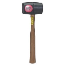 Estwing Black Deadhead Rubber Mallet 12oz 0.590kgs Hickory Shaft EDH-12