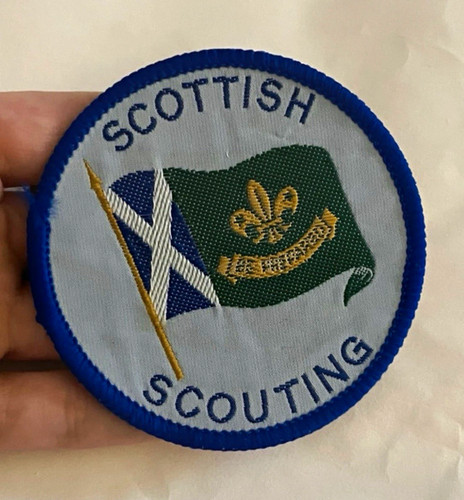 Vintage scottish scouting sew - scouting,