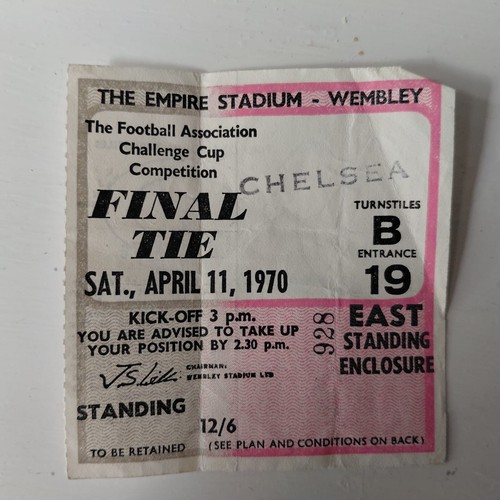 Ticket stub chelsea leeds - ticket,
