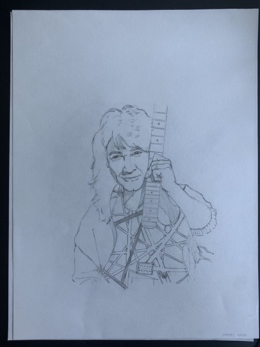 Eddie van halen artwork for - eddie,