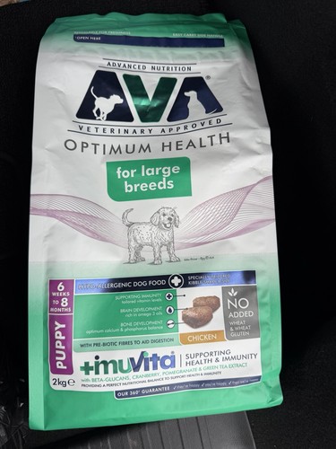 Ava optimum health puppy - health, dog