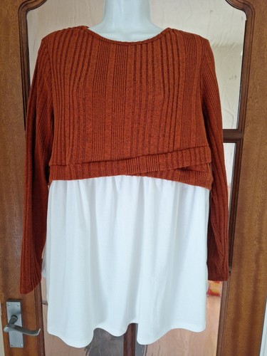 Fabulous autumnal top size - autumnal,
