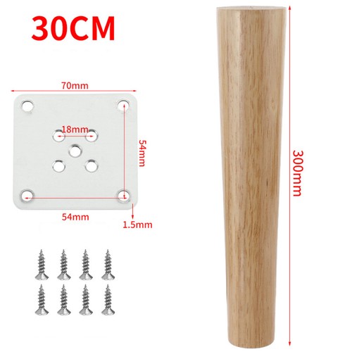 Pcs wooden adjustable legs - 4,