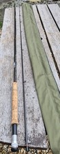 A STUNNING FIBATUBE 10FT TROUT FLY ROD RATED #6/7/8 LINES READY TO USED 