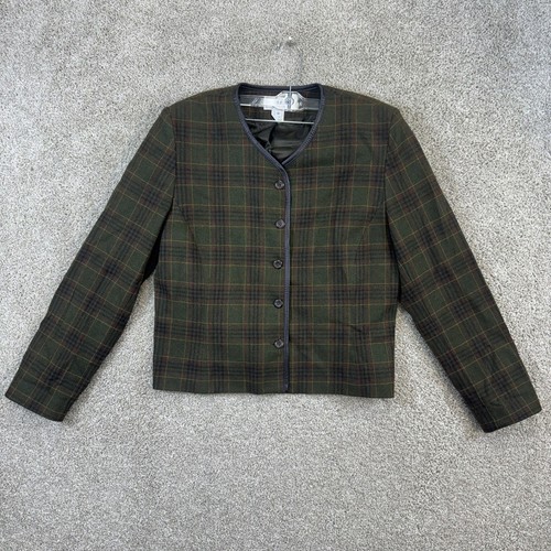 Pendleton plaid wool jacket - pendleton,
