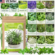 Herb Seeds 15-Pack 4,500+