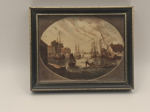 Vintage miniature framed - vintage,