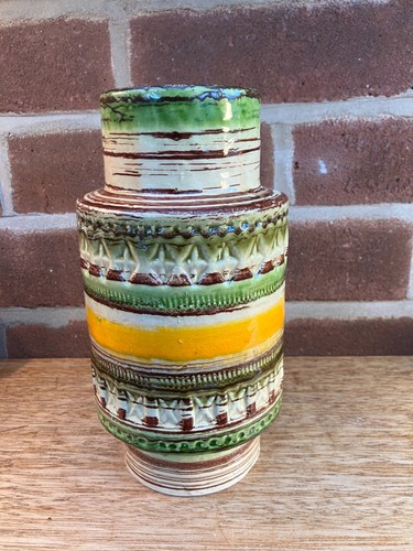 Vintage italian pottery - vintage, vase