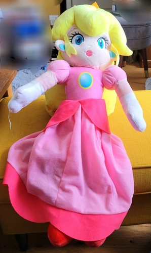 Princess peach plush large - princess,
