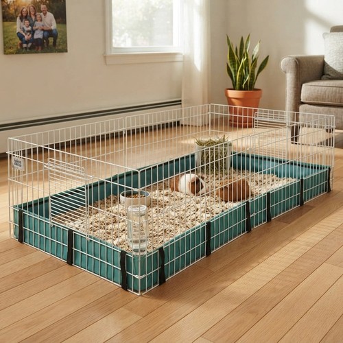 Secure and spacious guinea - secure, pig