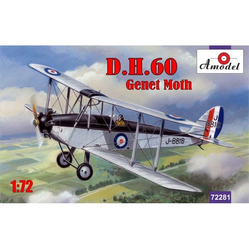 Biplane havilland 60 - de, dh.60