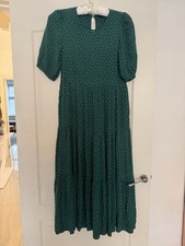 Zara Women’s Green Polka Dot