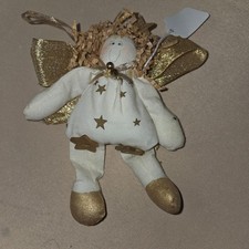 Angel Christmas Ornament Gold