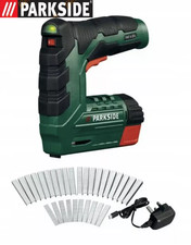 Parkside 4v Cordless Nailer Stapler Gun With USB Charger - Latest
