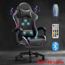 Leather Gaming Chair Massage