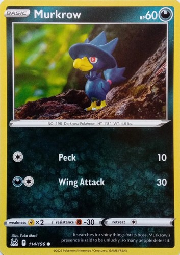 Murkrow uncommon lost - murkrow,
