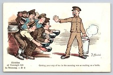 Postcard WWI Sketches Tommy's